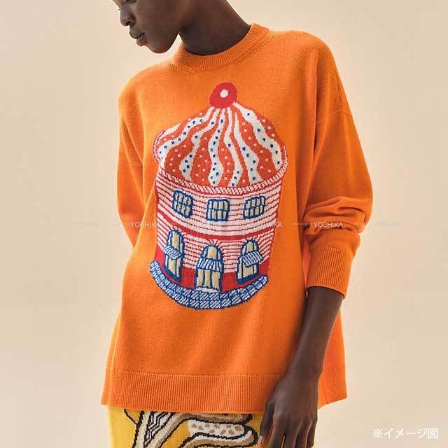 2024年 春夏 新作 HERMES エルメス ニット レディース 長袖 ファニー  