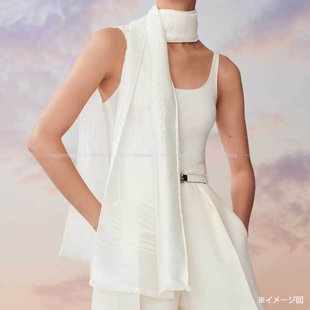 HERMES エルメス ストール マフラー カドリージュ 馬 イヴォワール 