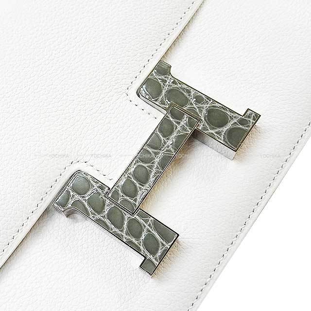 未使用に近い✨ エルメス ブローチ コンスタンス　スマイル シルバー 中古・古着通販】HERMES (エルメス) スマイル ブローチ シルバー
