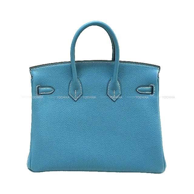 HERMES エルメス ハンドバッグ バーキン25 ニューブルージーン トゴ
