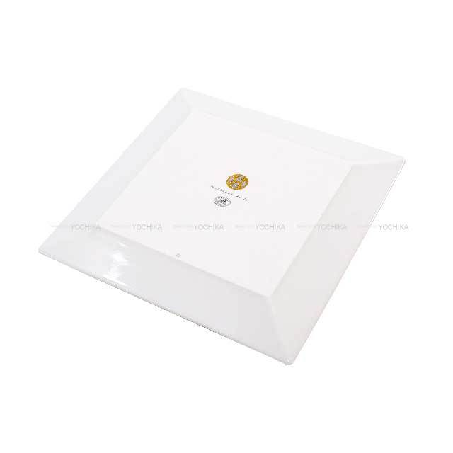 HERMES エルメス 皿 プチカレ No.3 モザイク24 15cm スクエア ゴールド  