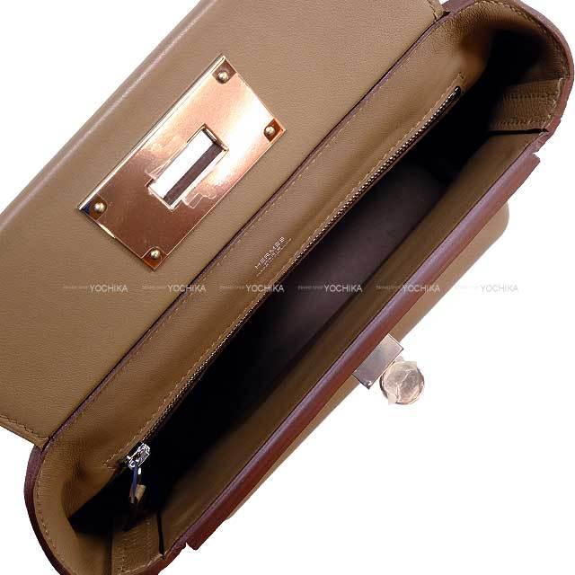 新品未使用 Hermes エルメス ユリス エトープ エトゥープ HERMES エルメス 二つ折り財布 コンスタンス スリム エトープ