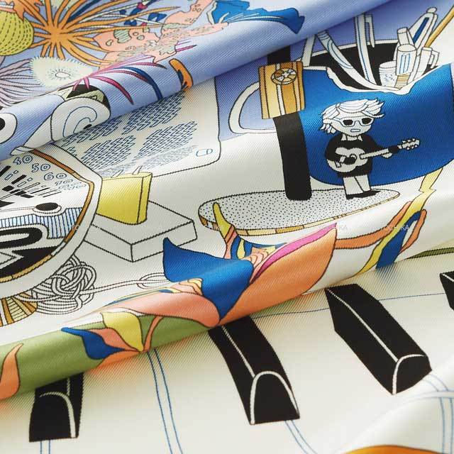 2023年秋冬 HERMES エルメス スカーフ カレ70 アンステュディオ  