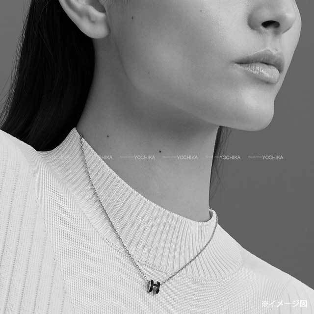 HERMES エルメス ネックレス ミニ ポップアッシュ マロングラッセ  