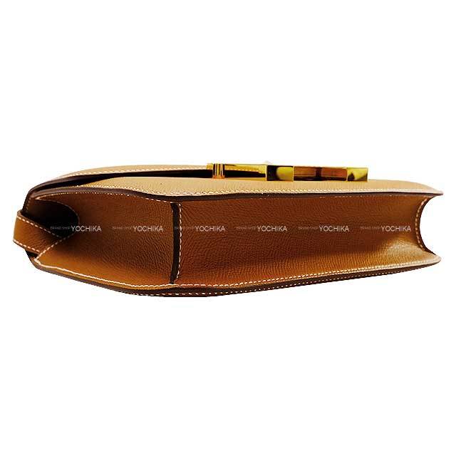 HERMES エルメス ショルダーバッグ コンスタンス24 ミロワール エルメス コンスタンス 24 ミロワール ゴールド/ゴールド金具 ヴォー