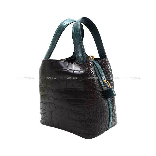 恵比寿明治通り店】HERMES エルメス ハンドバッグ ピコタンロック 18  