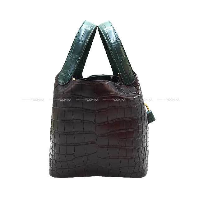 恵比寿明治通り店】HERMES エルメス ハンドバッグ ピコタンロック 18  