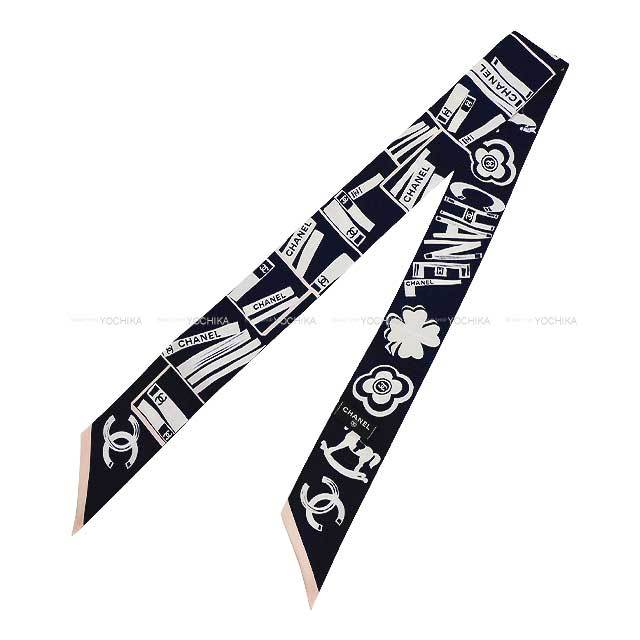 CHANEL シャネル ヘアアクセサリー スカーフ スリムバンドー ヘア  