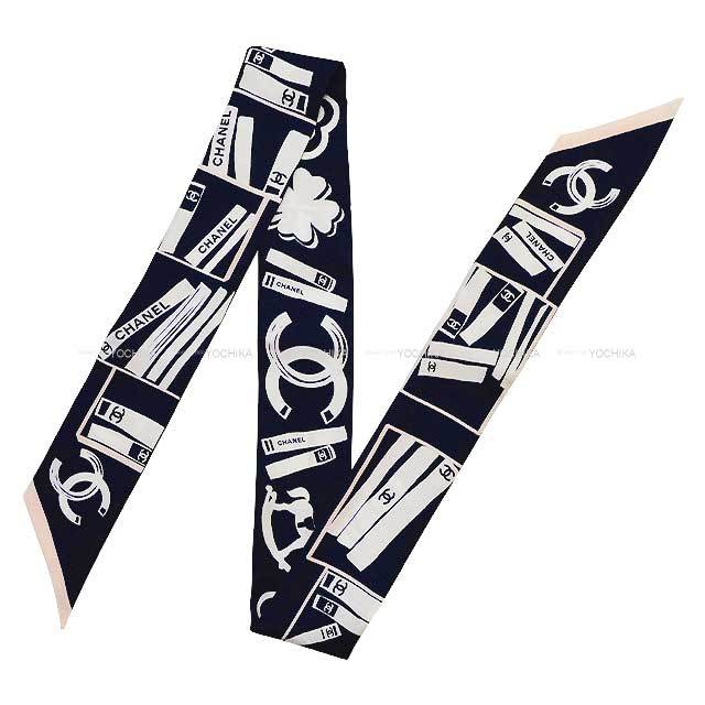 CHANEL シャネル ヘアアクセサリー スカーフ スリムバンドー ヘア  
