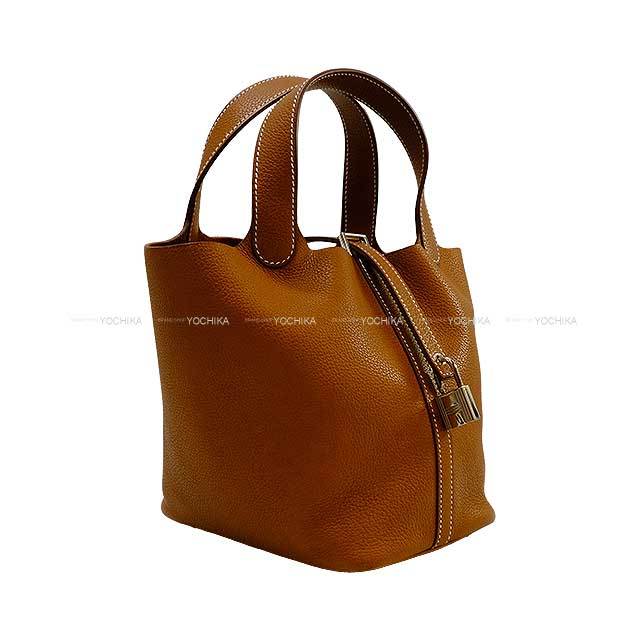 恵比寿明治通り店】HERMES エルメス ハンドバッグ ピコタンロック 18