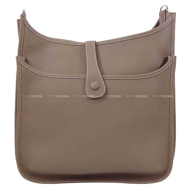 HERMES エルメス ショルダーバッグ エヴリン(エブリン) 33 GM エトープ