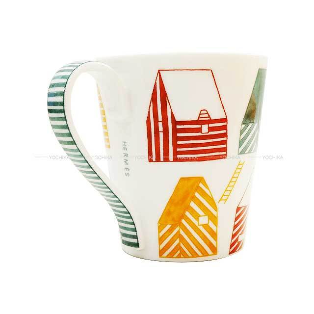 HERMES エルメス マグカップ カバン ハウス メゾン 250ml マルチカラー 