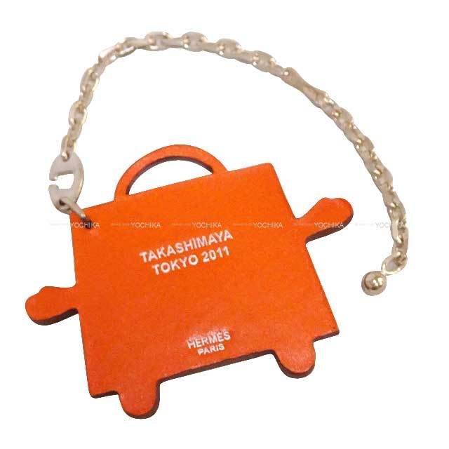 渋谷並木橋店】HERMES エルメス キーリング バッグチャーム ケリー  