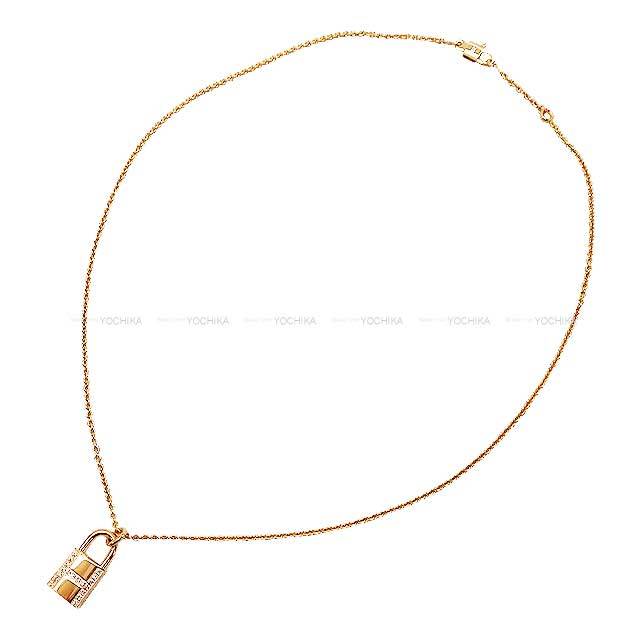 HERMES エルメス ネックレス ケリー カデナ ペンダント K18PG