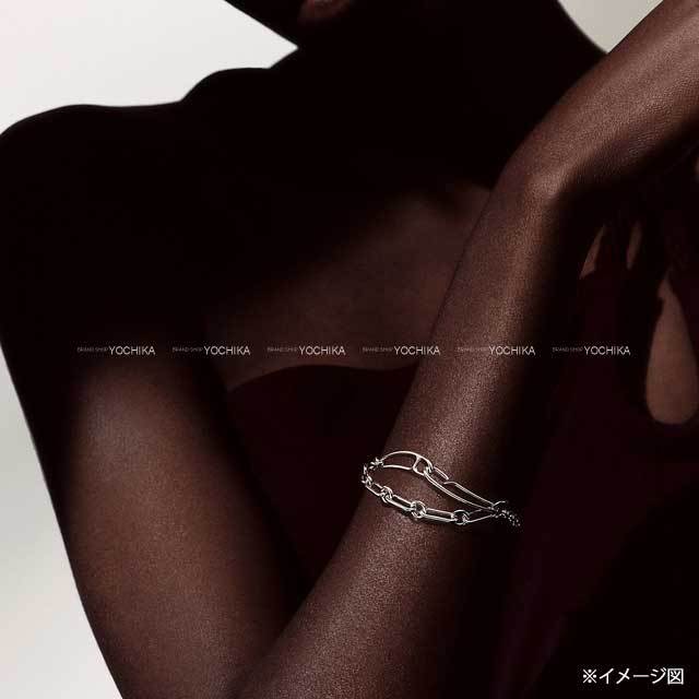 HERMES エルメス ブレスレット シェーヌダンクル パンク #SH シルバー 