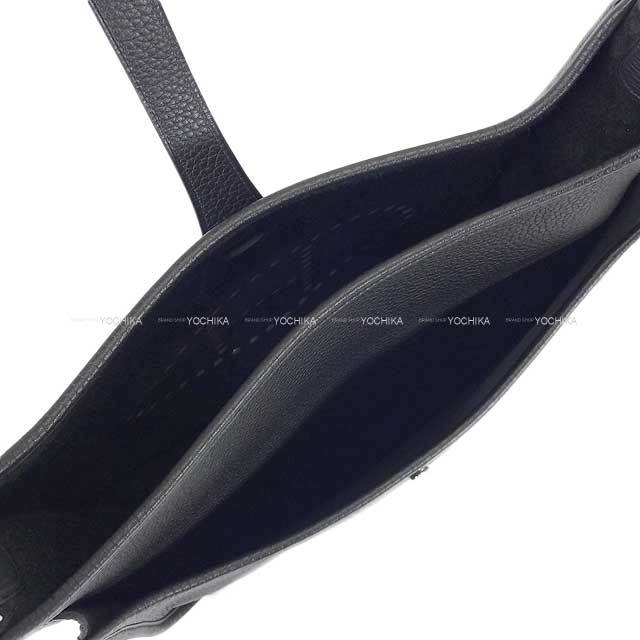 エルメス エヴリン33 GMサイズ ノワール/S金具 HERMES エルメス ショルダーバッグ エヴリン(エブリン) 33 GM 黒