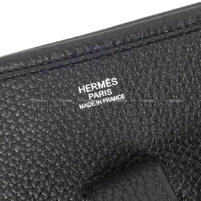 エルメス エヴリン33 GMサイズ ノワール/S金具 HERMES エルメス ショルダーバッグ エヴリン(エブリン) 33 GM 黒