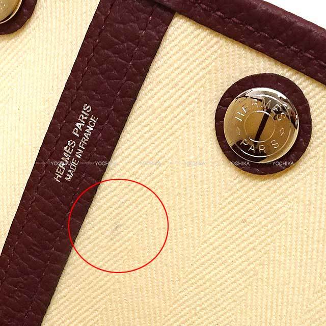 HERMES エルメス トートバッグ ガーデンパーティ 30 TPM