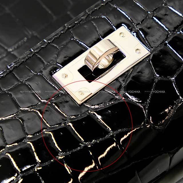 HERMES エルメス ハンドバッグ ケリーカット 黒 (ブラック