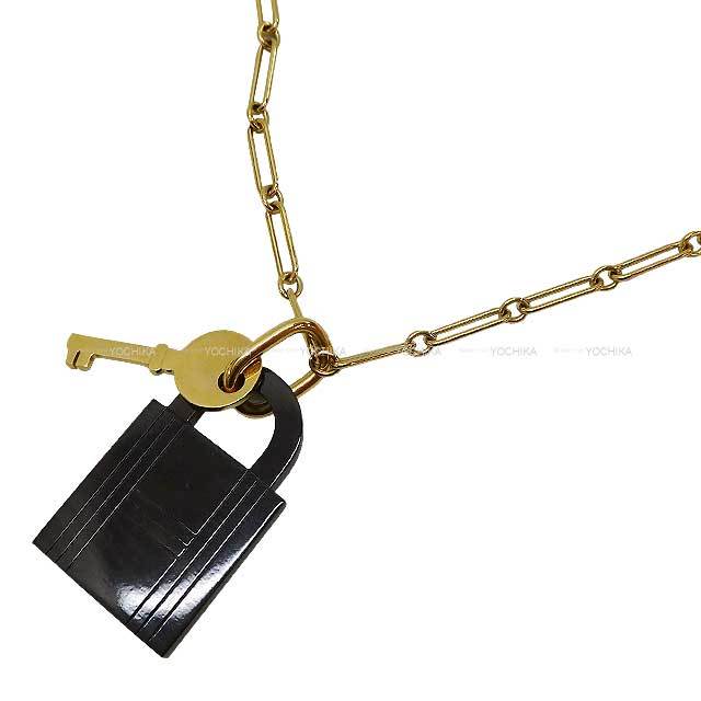 HERMES エルメス ネックレス カデナ アミュレット パドロック GM  