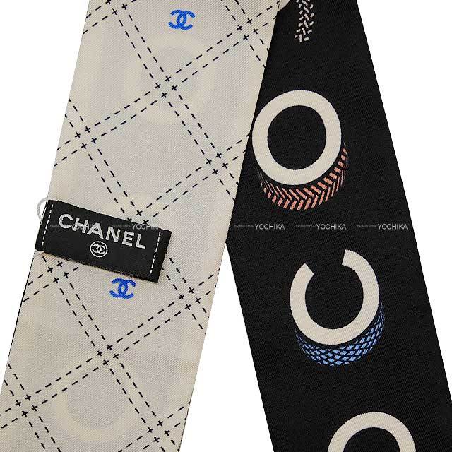 CHANEL シャネル ヘアアクセサリー スカーフ スリムバンドー ヘア  