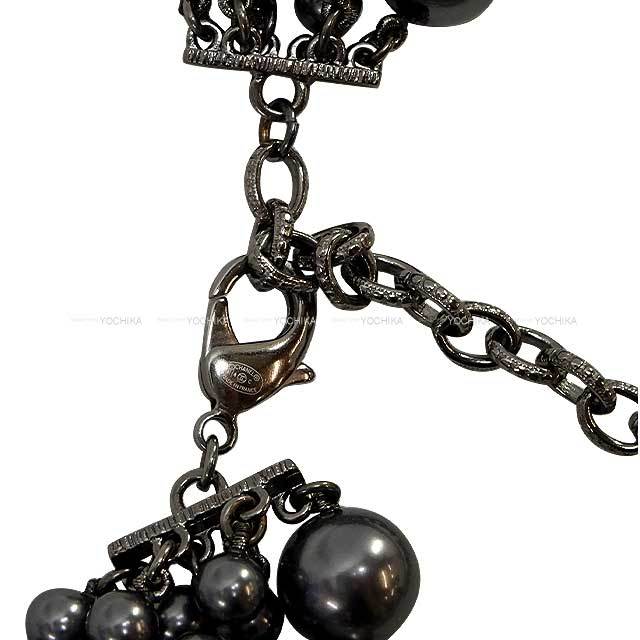 2014年 CHANEL シャネル ネックレス 6連 ココマーク パール