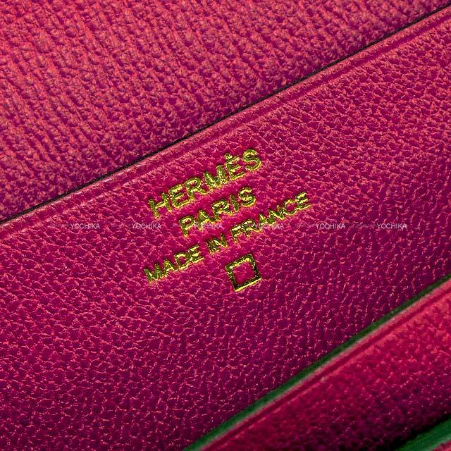 HERMES エルメス 長財布 ベアンスフレ ローズシェヘラザード (ローズ  