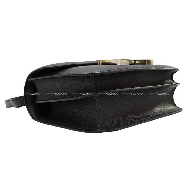 HERMES エルメス ショルダーバッグ コンスタンス3 24 MM 黒 (ブラック