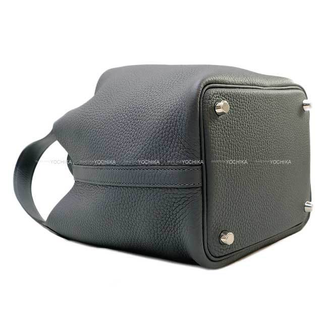 HERMES エルメス ハンドバッグ ピコタンロック 18 PM グリミスティ