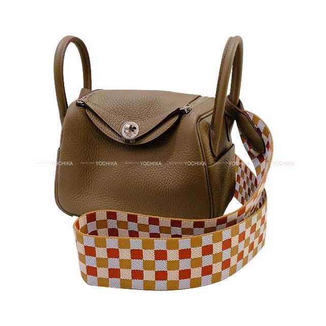 HERMES エルメス ショルダーバッグ リンディ ミニ 20 マキシカドリーユ  