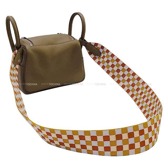 HERMES エルメス ショルダーバッグ リンディ ミニ 20 マキシカドリーユ  
