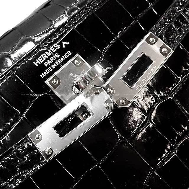 HERMES エルメス ショルダーバッグ ケリー25 黒 (ブラック