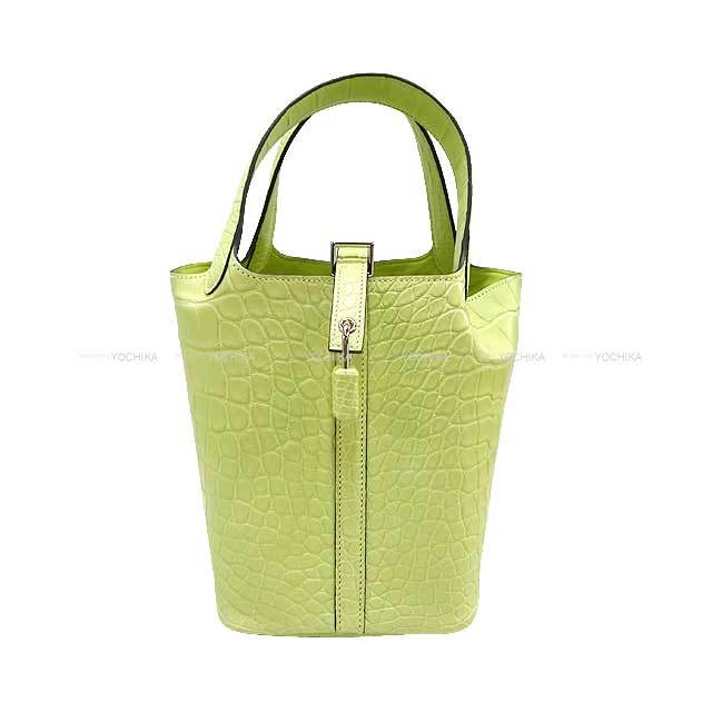 HERMES エルメス ハンドバッグ ピコタンロック 18 PM ジョーヌ HERMES エルメス ハンドバッグ ピコタンロック 18 PM ジョーヌ