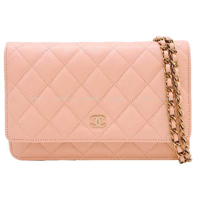 渋谷並木橋店】CHANEL シャネル チェーンウォレット(WOC) マトラッセ  