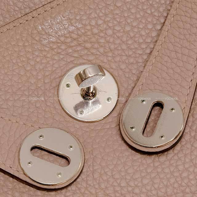 HERMES エルメス ショルダーバッグ リンディ30 グリシン (グリシーヌ