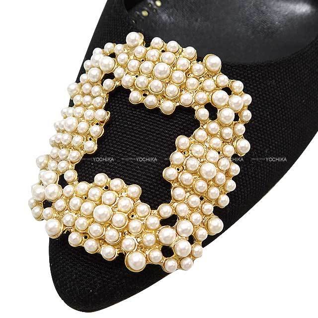 MANOLO BLAHNIK マノロブラニク パンプス フラットシューズ HANGISHI  