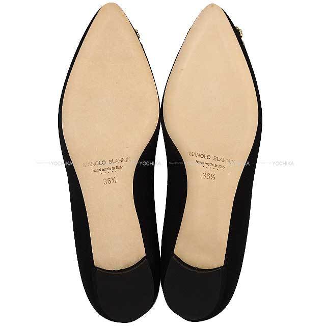 MANOLO BLAHNIK マノロブラニク パンプス フラットシューズ HANGISHI  