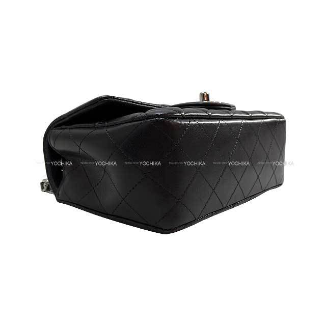 CHANEL シャネル ショルダーバッグ ミニ マトラッセ 20 チェーン 黒