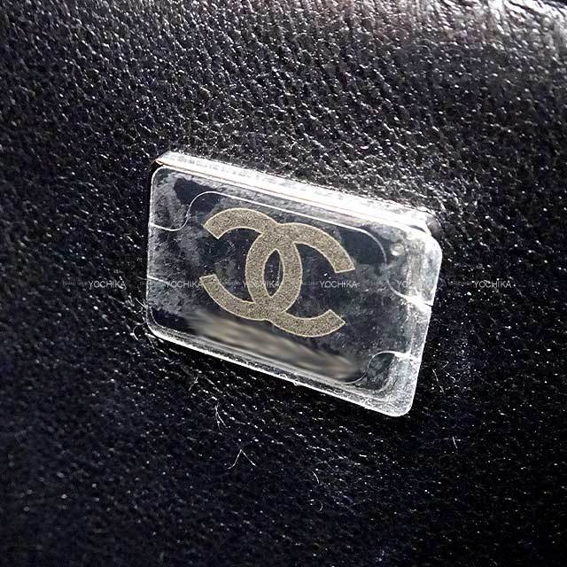 CHANEL(シャネル) ショルダーバッグ ミニマトラッセ 黒×白×マルチ チェーンショルダー/シルバー金具/ココマーク/メダルチェーン CHANEL（シャネル） ミニ マトラッセ チェーン ショルダーバッグ