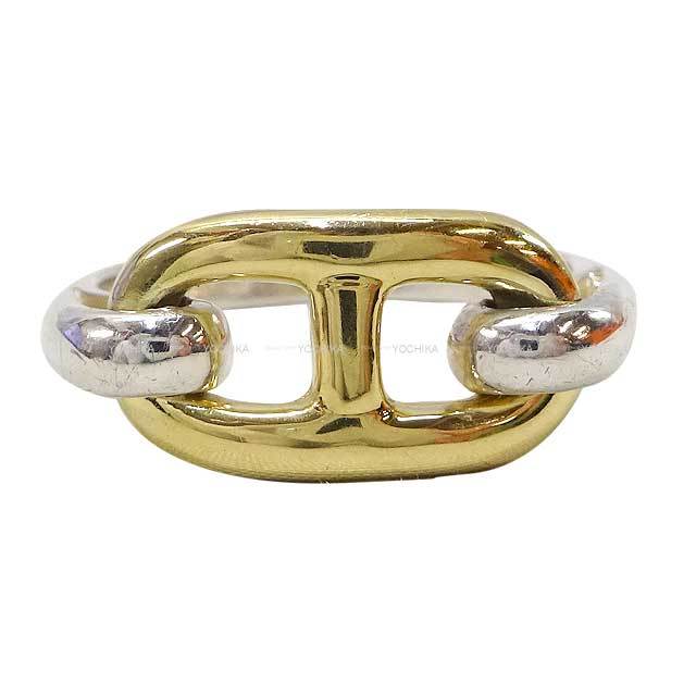 HERMES エルメス リング・指輪 ヴィンテージ シェーヌダンクル コンビ  