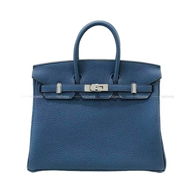 恵比寿明治通り店】HERMES エルメス ハンドバッグ バーキン25 ブルード 