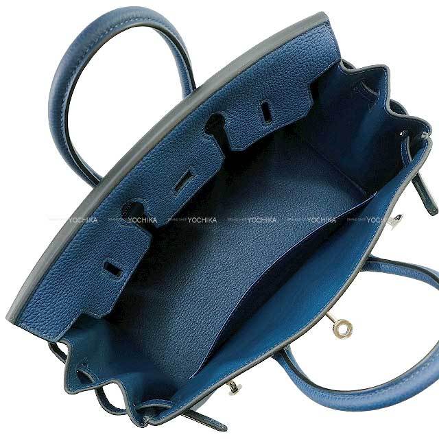 HERMES エルメス ハンドバッグ バーキン25 ブルードプリュス トゴ