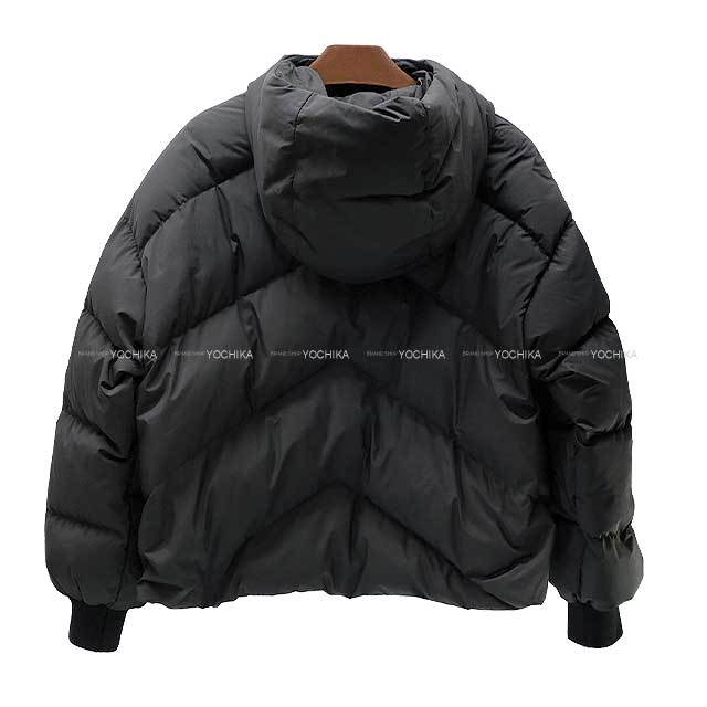 HERMES エルメス ダウンジャケット レディース セリエボタン #34 黒 