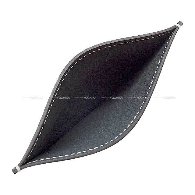 HERMES エルメス カードケース Porte-Car tes Hセリエ 7CC グリ  