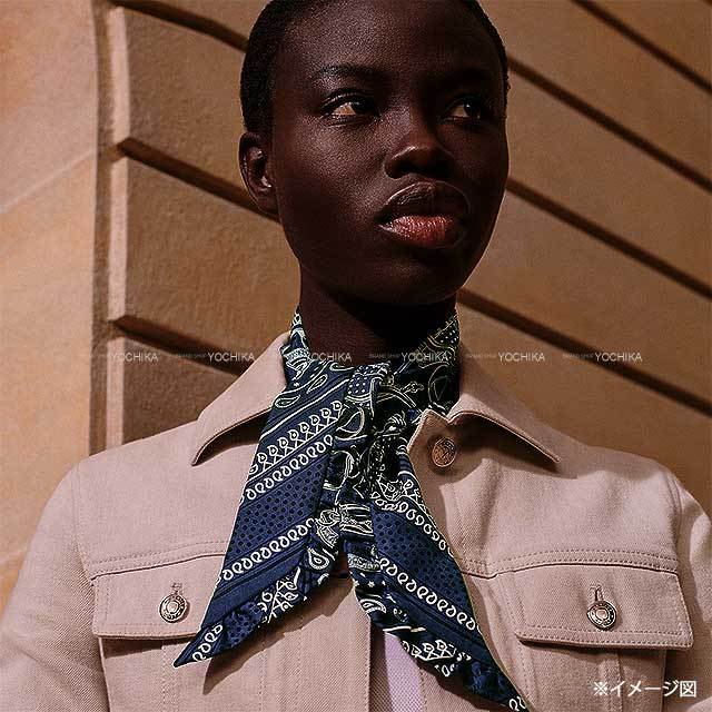 HERMES エルメス スカーフ ツイリー フリル エプロンドール バンダナ  