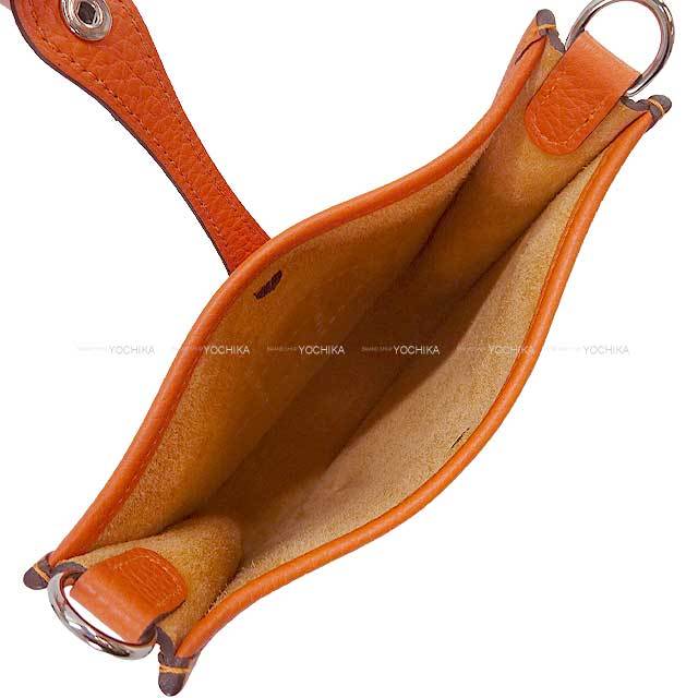 エルメス HERMES エヴリン3PM Y刻 オレンジポピー SV金具 トリヨン レディース ショルダーバッグ エルメス HERMES エヴリン3PM Y刻 オレンジポピー SV金具 トリヨン