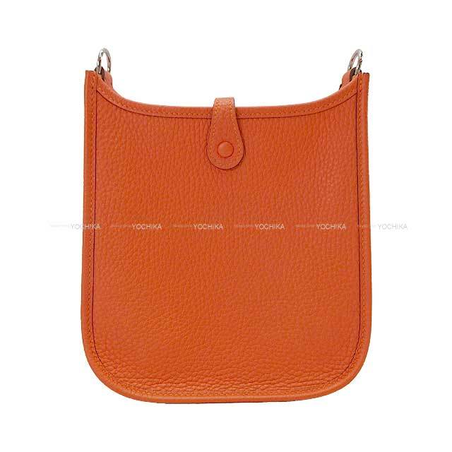 【極美品】HERMES エルメス　エブリン　エヴリン　PM レザー　オレンジ エルメス(HERMES)エルメス エヴリンPM ショルダーバッグ