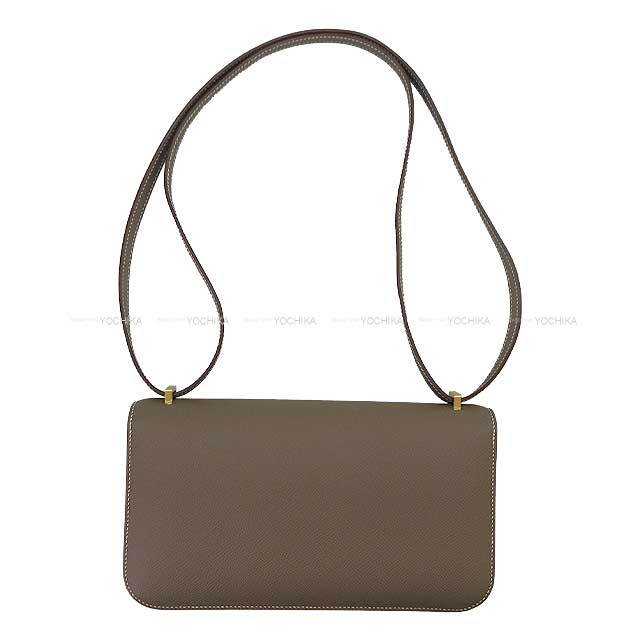 【Etoupe × ゴールド金具】HERMES グレナン ショルダーバッグ HERMES エルメス ショルダーバッグ コンスタンス エラン