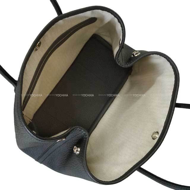 HERMES エルメス トートバッグ ガーデンパーティ 30 TPM 黒