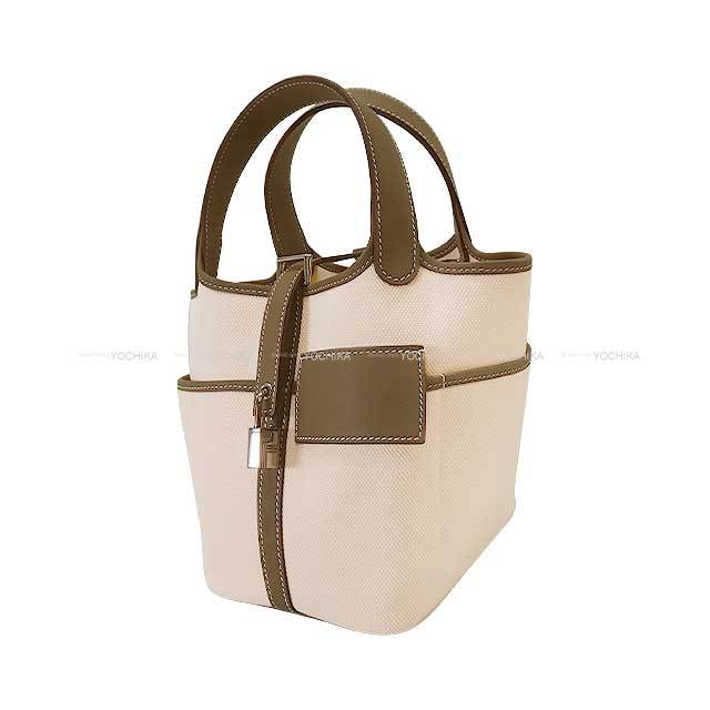HERMES エルメス ハンドバッグ ピコタンロック 18 PM カーゴ ポケット 